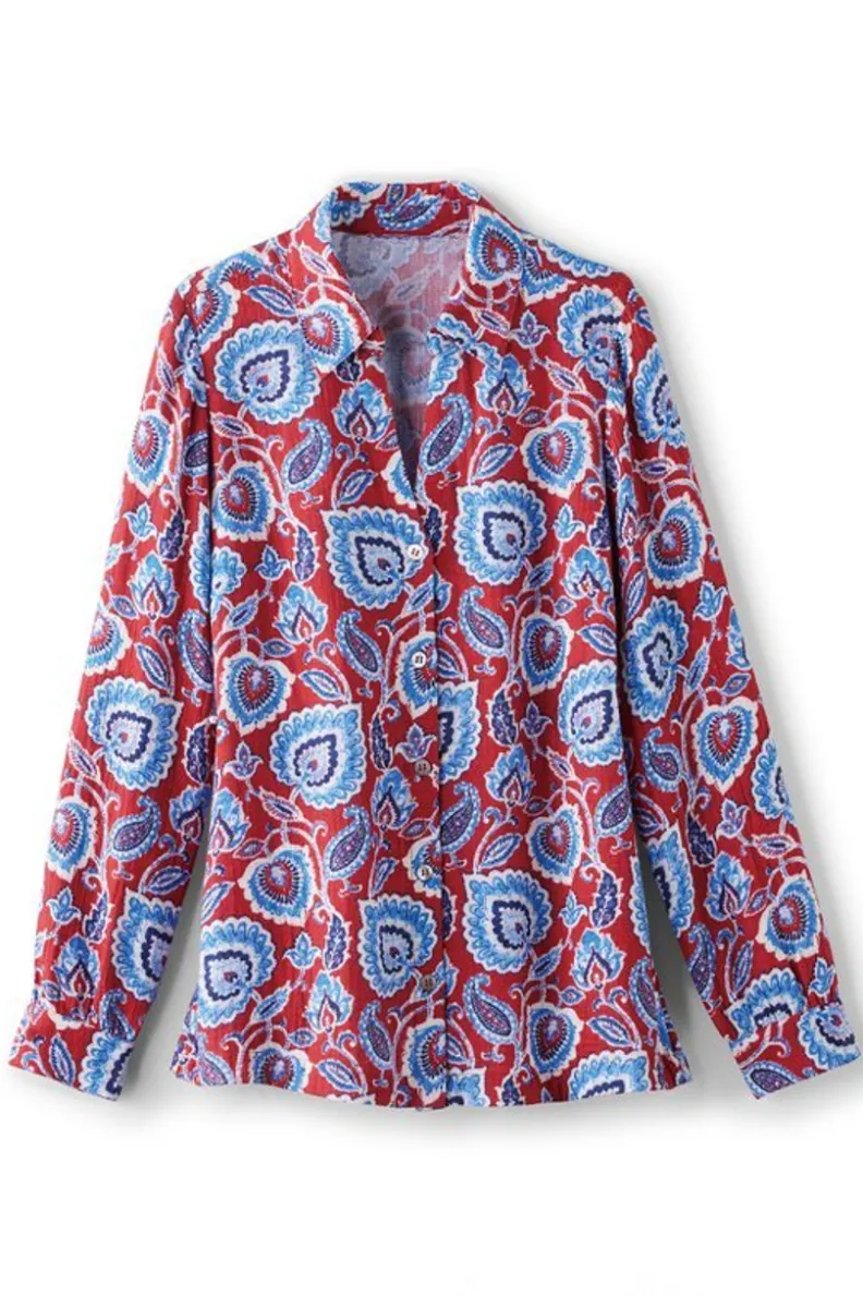 Blusa Oversized Addison en Gasas Suaves - Túnica Cómoda de Entorno Delicado
