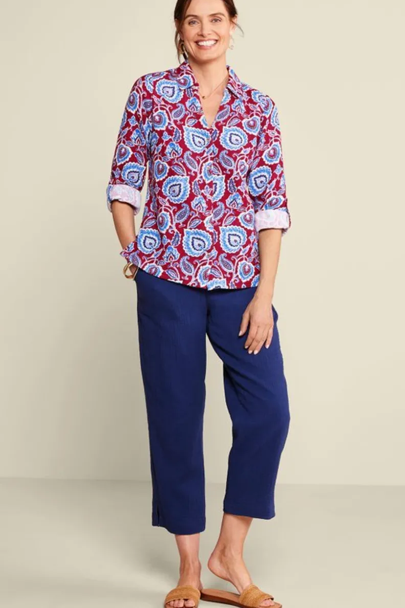 Blusa Oversized Addison en Gasas Suaves - Túnica Cómoda de Entorno Delicado