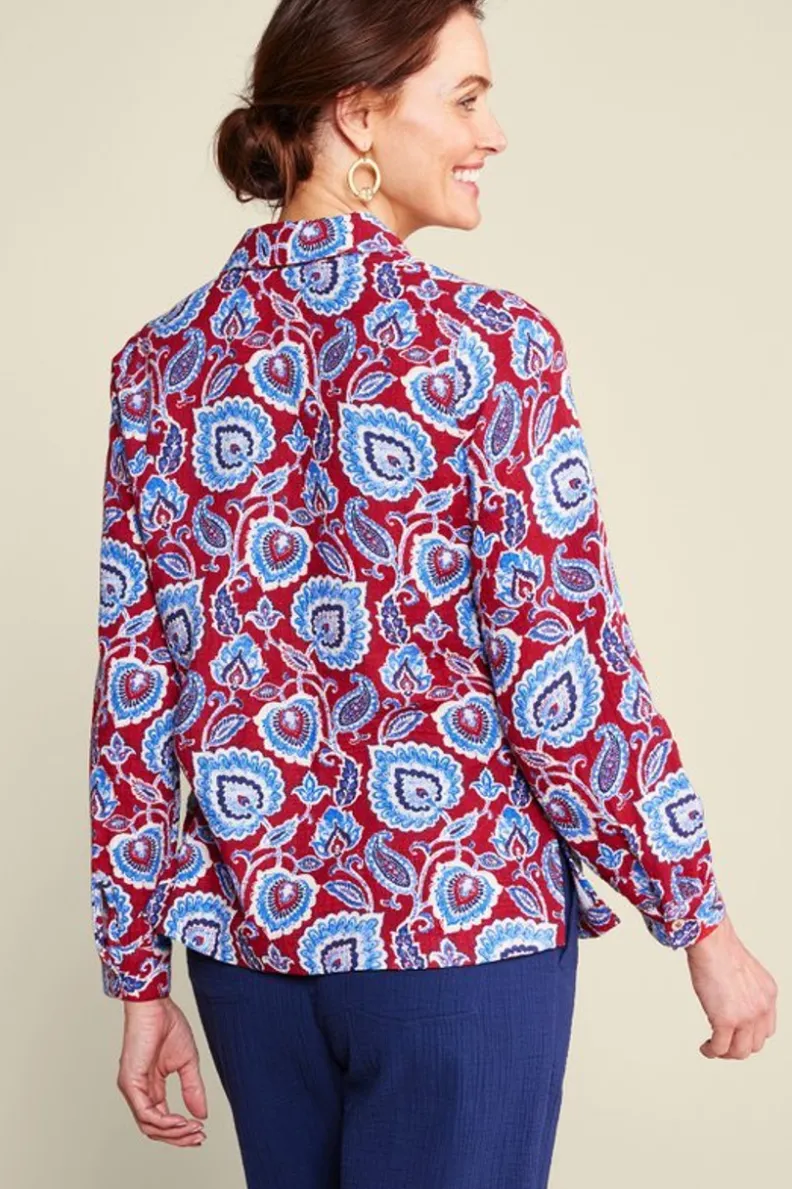 Blusa Oversized Addison en Gasas Suaves - Túnica Cómoda de Entorno Delicado