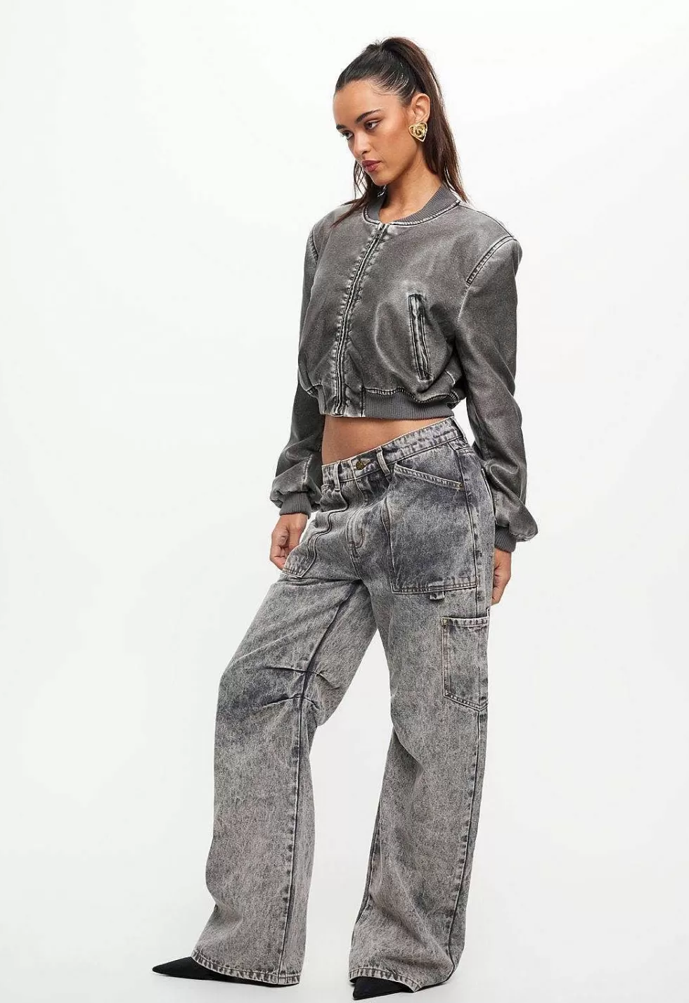 Leona Elegancia Salvaje - Chaqueta Bomber Urbana Premium (Edición Exclusiva)