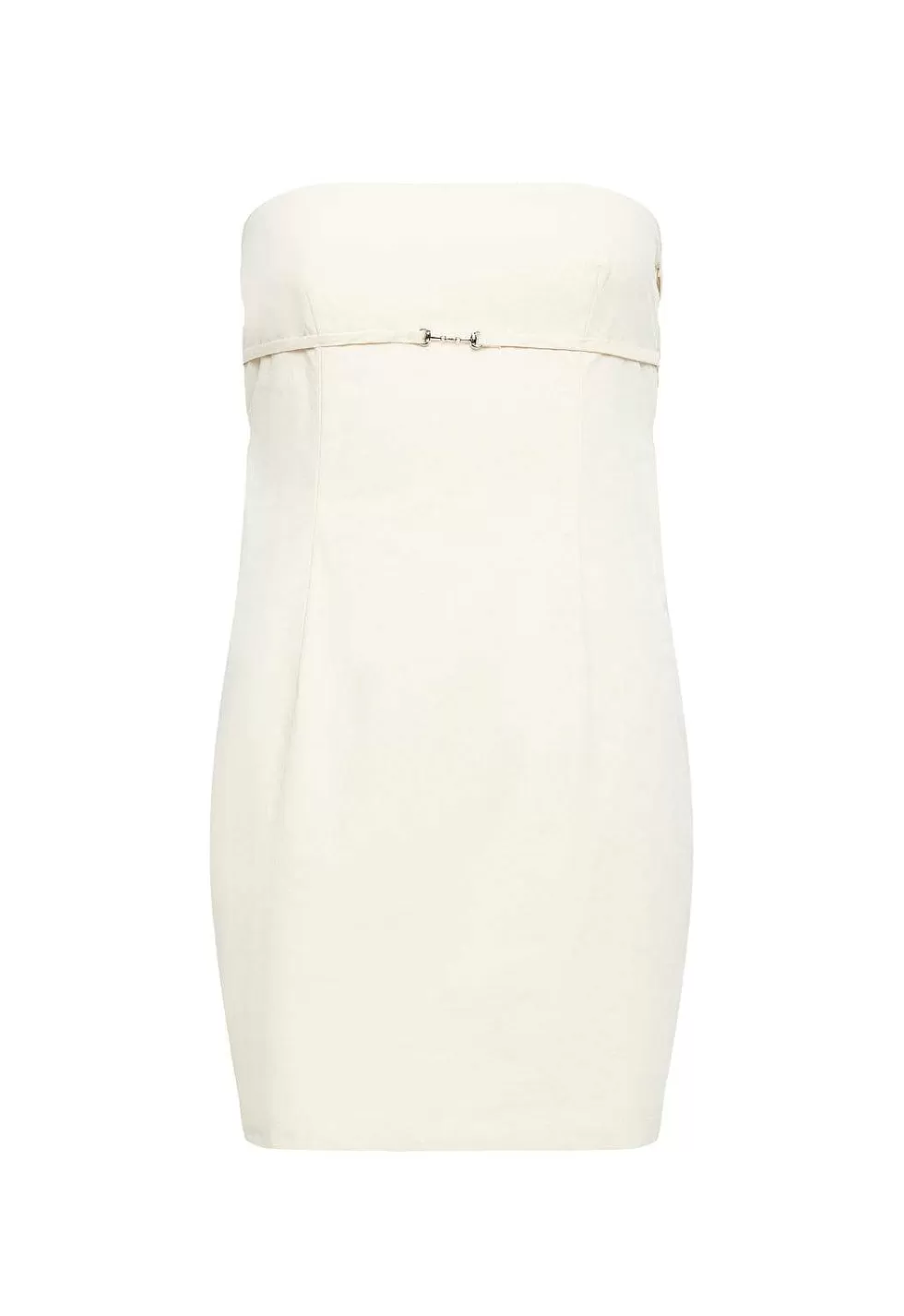 Seducción Salvaje: Vestido Mini Sin Tirantes Leóna - Tendencia Atrevida en Moda Veraniega