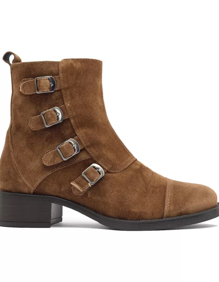 Botines Alpe Alain II para Mujer - Cuero Auténtico y Diseño Elegante para Temporada Otoño-Invierno