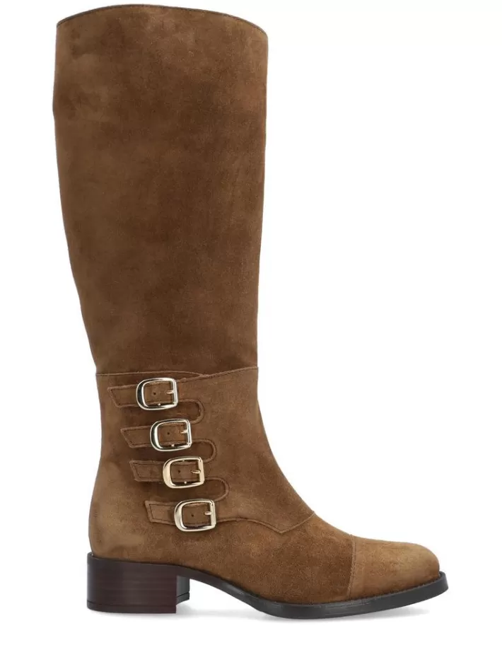 Botas de Senderismo para Mujer | Alpe Alain-2 Impermeables · Calzado Trekking Montaña con Soporte Tobillero · Cuero Sintético Resistentes · Invierno 2024