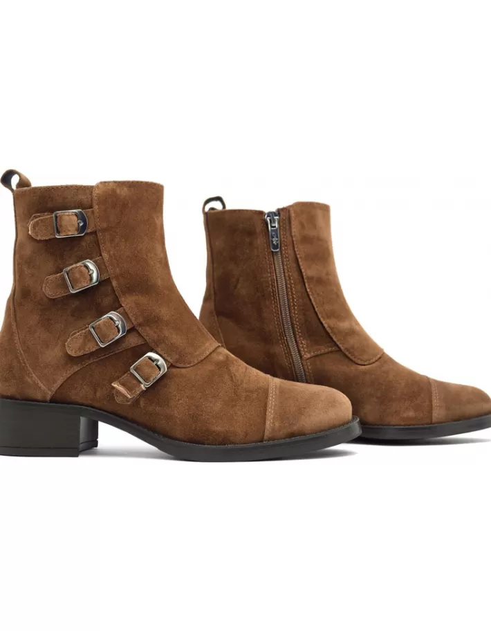 Botines Alpe Alain II para Mujer - Cuero Auténtico y Diseño Elegante para Temporada Otoño-Invierno