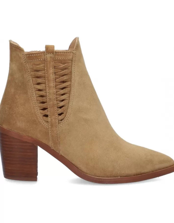 Botines Alpe Alina para Mujer - Calzado de Cuero Legítimo Otoño-Invierno con Diseño Elegante y Suela Antideslizante