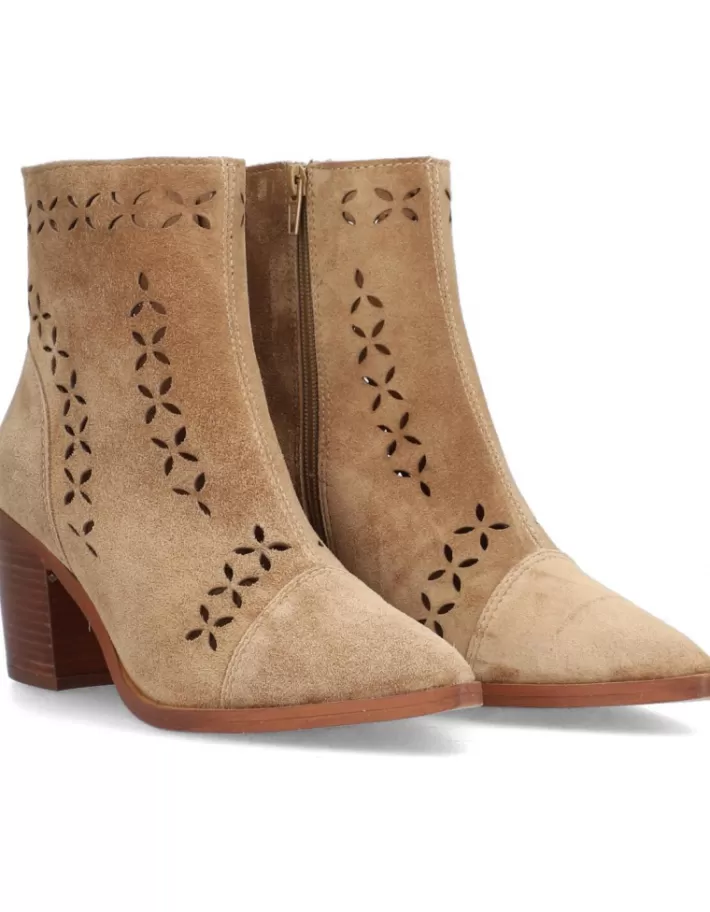 Botines Alpe Alina para Mujer - Calzado Impermeable de Cuero para Otoño/Invierno, Cómodos y con Estilo Urbano