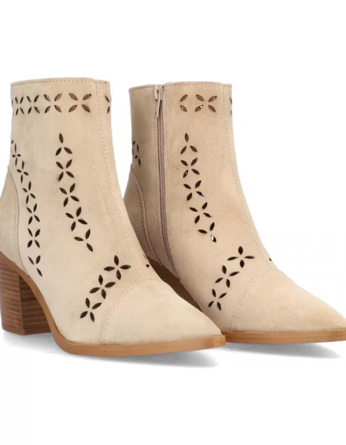 Botines de Mujer Alpe Alina | Elegantes para Invierno 2024 - Confortables con Piel Sintética y Tacón Medio