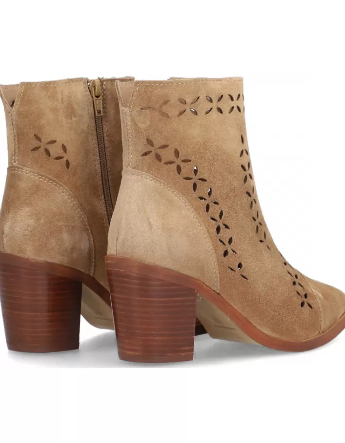 Botines Alpe Alina para Mujer - Calzado Impermeable de Cuero para Otoño/Invierno, Cómodos y con Estilo Urbano