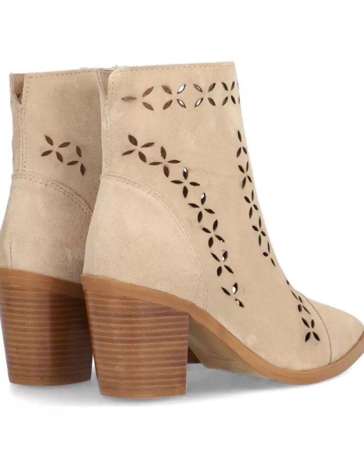 Botines de Mujer Alpe Alina | Elegantes para Invierno 2024 - Confortables con Piel Sintética y Tacón Medio