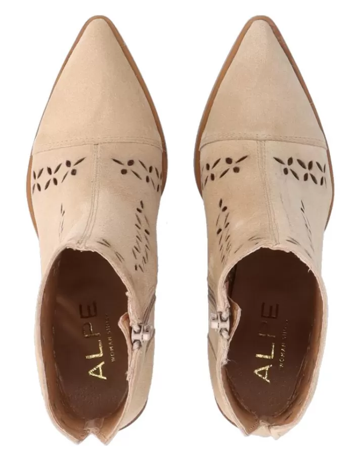 Botines de Mujer Alpe Alina | Elegantes para Invierno 2024 - Confortables con Piel Sintética y Tacón Medio