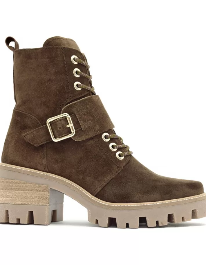 Botines Alpe Amelie para Mujer - Estilo Urbano con Detalles en Cuero