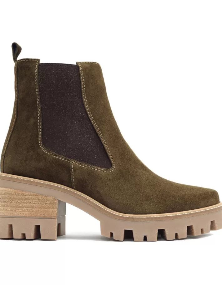 Botines Mujer Amelie - Calzado Alpe de Cuero Auténtico, Diseño Versátil para Otoño-Invierno 2024