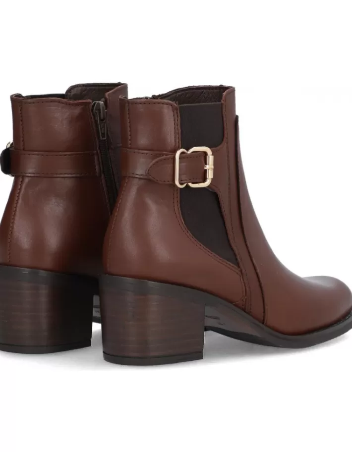 Botines Alpe Anne para Mujer - Cuero Legítimo, Diseño Cómodo para Otoño-Invierno
