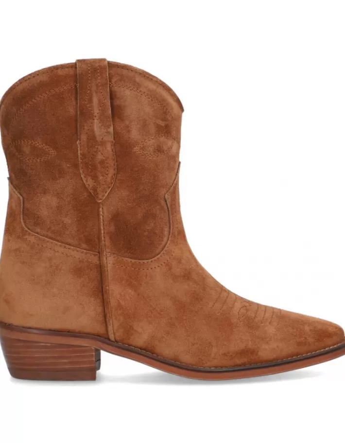 Alpe Cecile - Botines Mujer Elegantes con Detalles en Cuero para Look Urbano