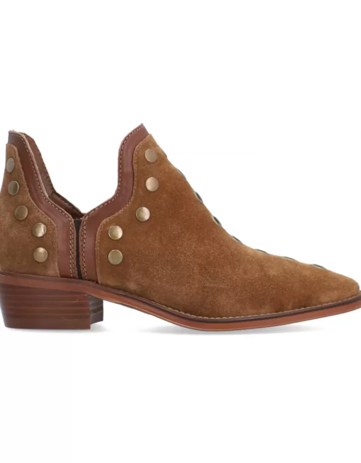 Botines de Mujer Alpe Cecile - Elegantes para Invierno en Cuero con Tacón Cómodo | Calzado Premium con Estilo Urbano y Detalles de Costura Artesanal | Disponible en Tallas 36-42, Envío Rápido Incluido