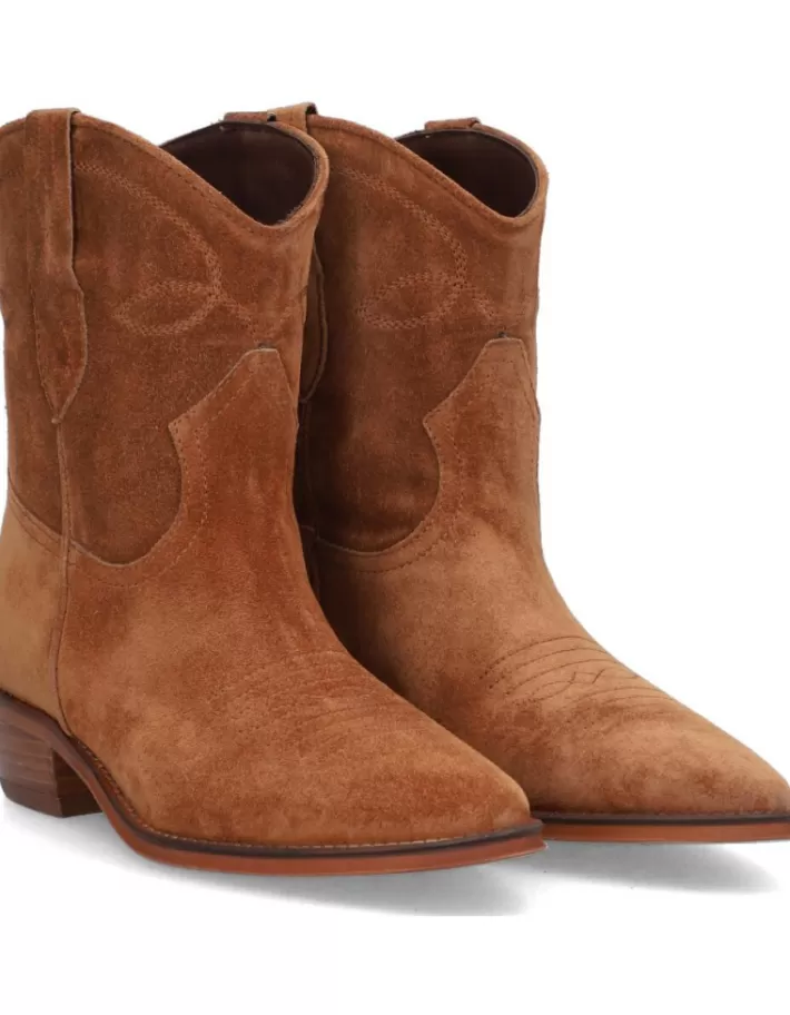 Alpe Cecile - Botines Mujer Elegantes con Detalles en Cuero para Look Urbano