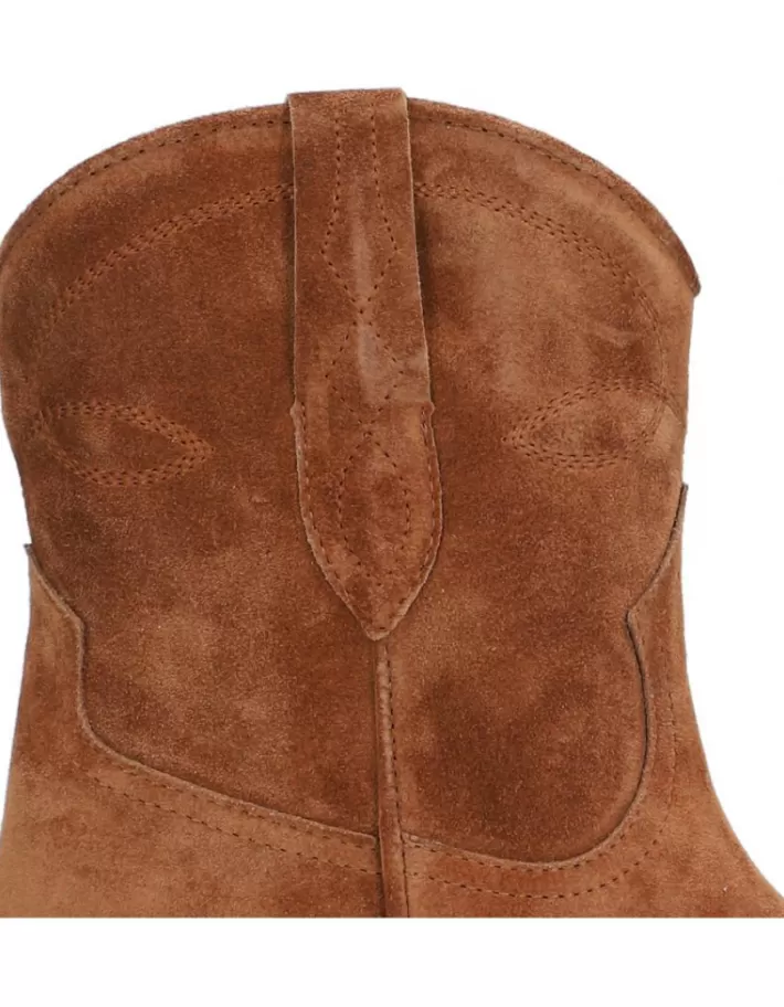 Alpe Cecile - Botines Mujer Elegantes con Detalles en Cuero para Look Urbano