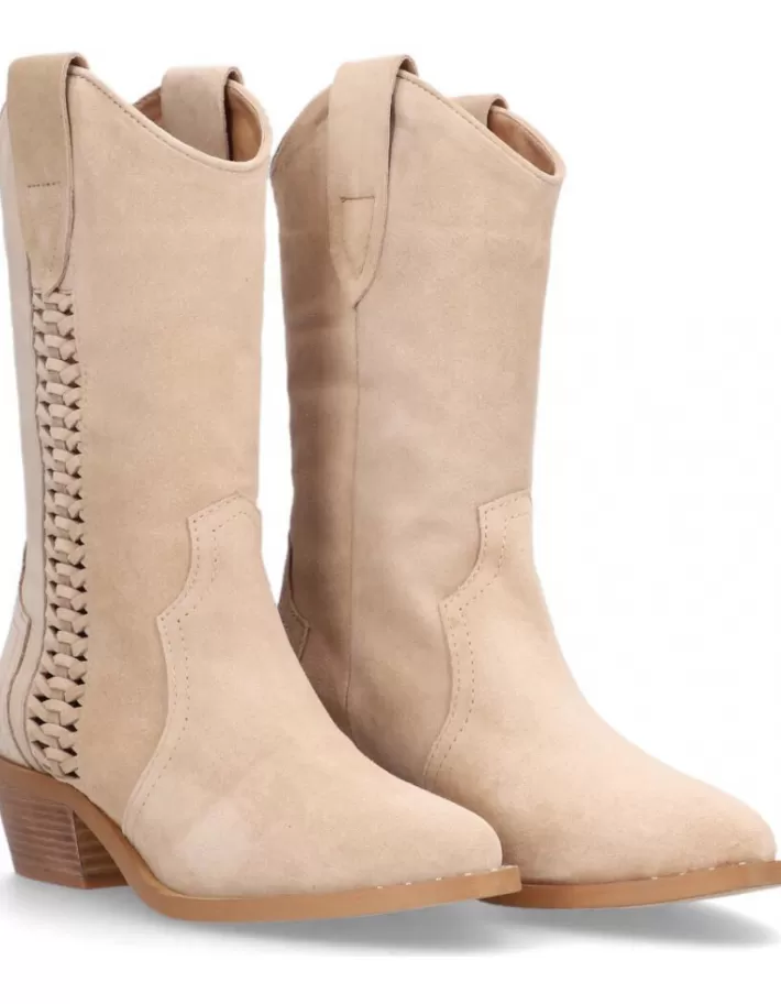 Botas de Invierno Alpe Claire para Mujer - Elegancia y Confort en Cuero Genuino