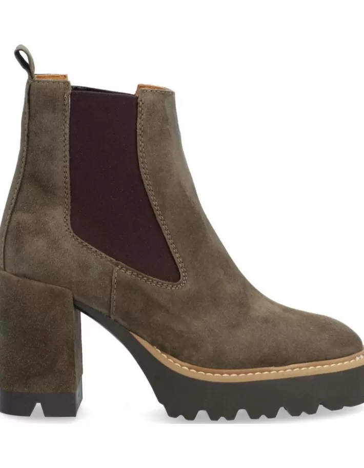 Botines Alpe Colette para Mujer - Calzado de Piel Suave con Diseño Versátil para Uso Diario y Eventos Especiales, Disponible en Tallas Completas con Soporte Anatómico y Acabados en Tonos Neutros.