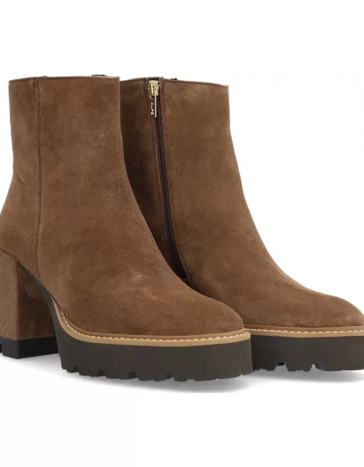 BOTINES ALPE COLETTE - Calzado de Cuero para Mujer | Estilo Versátil Otoño-Invierno
