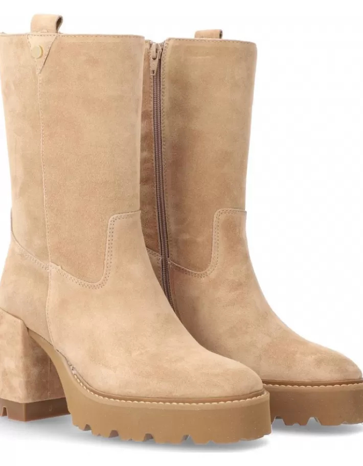 Botas Alpe Colette para Mujer - Invierno 2024 | Cuero Auténtico con Diseño Elegante