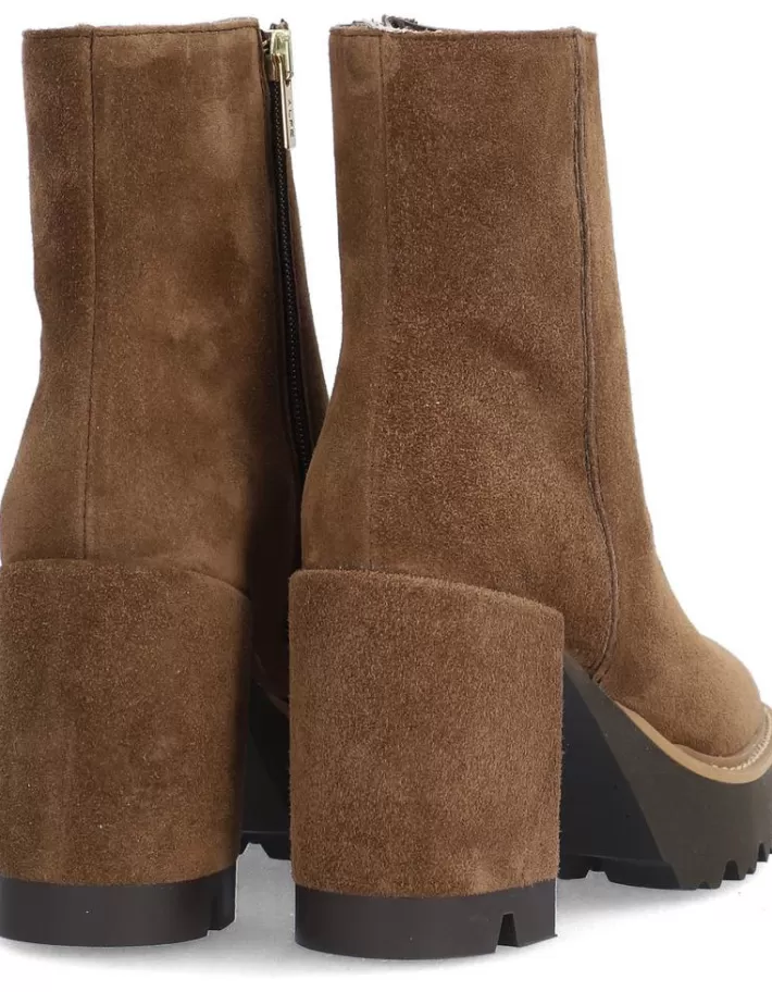 BOTINES ALPE COLETTE - Calzado de Cuero para Mujer | Estilo Versátil Otoño-Invierno