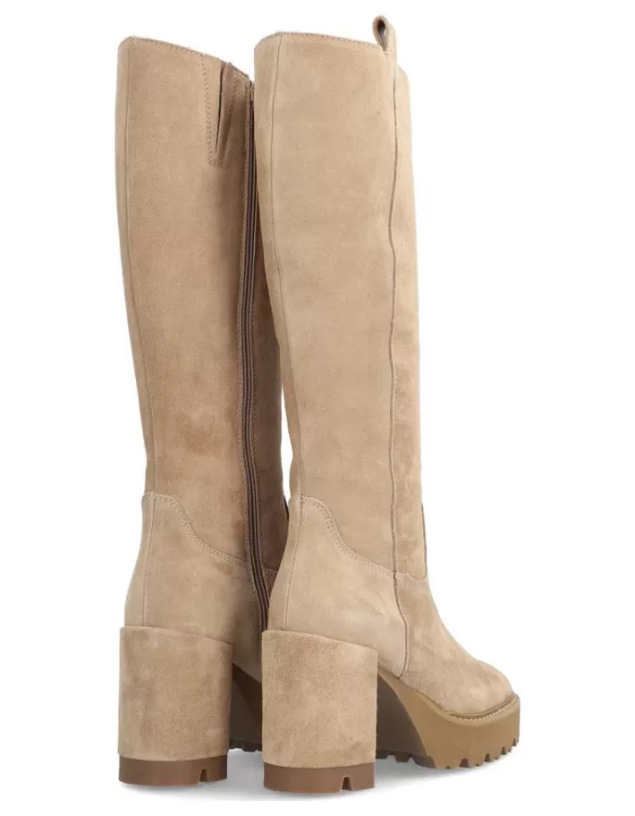 Botas Alpe Colette para Mujer - Estilo Invernal en Cuero Auténtico