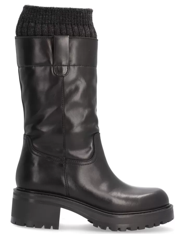 Botas Mujer Alpe Cool - Impermeables para Invierno con Aislamiento Térmico y Plantilla Extraíble (Disponibles en Beige/Negro, Tallas 36-42)