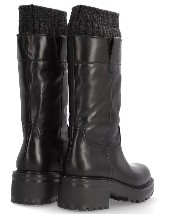 Botas Mujer Alpe Cool - Impermeables para Invierno con Aislamiento Térmico y Plantilla Extraíble (Disponibles en Beige/Negro, Tallas 36-42)