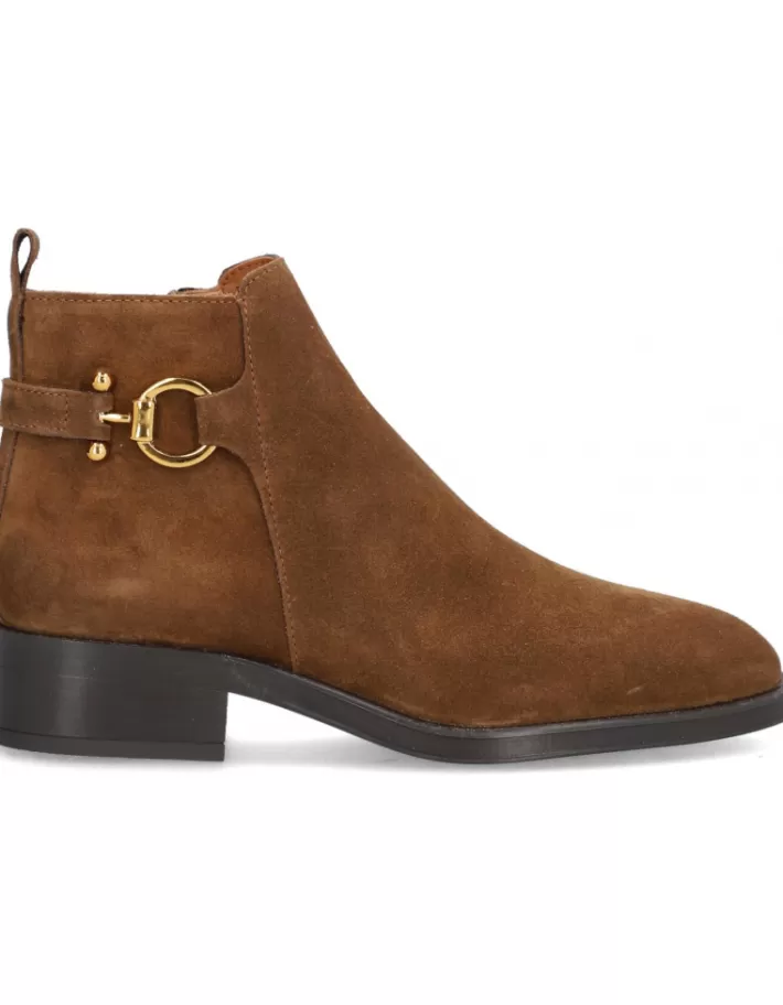 Botines Elegantes de Cuero para Mujer - Colección Otoño-Invierno Alpe Couture
