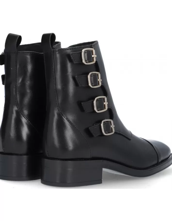 Alpe Couture - Botines Elegantes para Mujer | Calzado de Temporada Otoño-Invierno 2024 en Piel Suave con Tacón Moderado