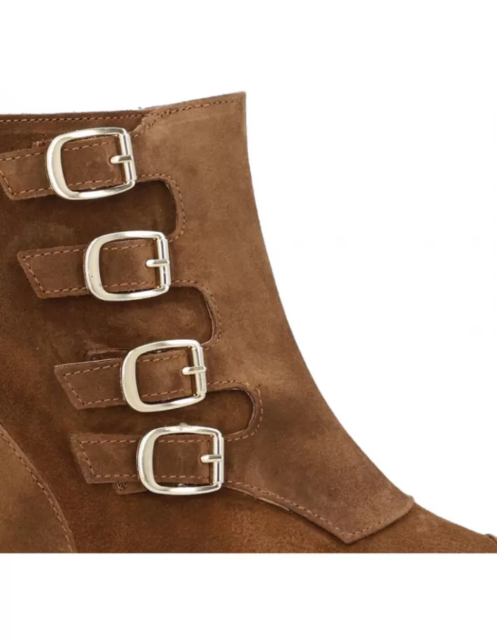 Botines Alpe Mujer - Estilo Urbano con Detalles de Cuero Auténtico