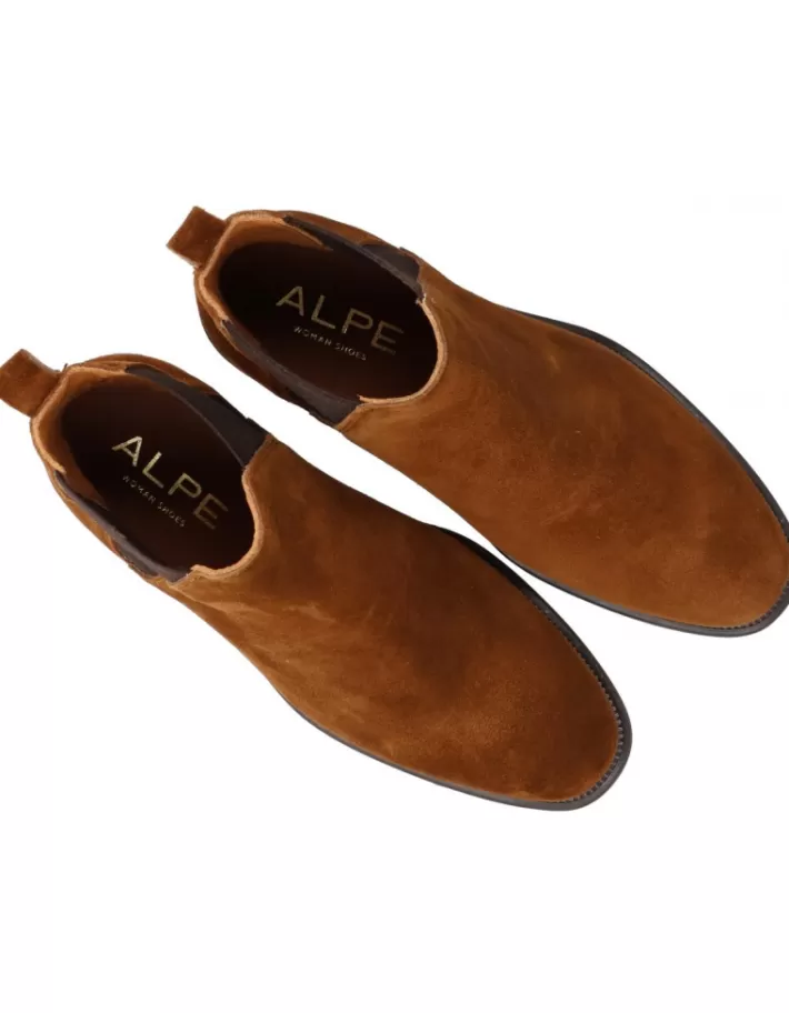 Botines Alpe Mujer - Calzado de Invierno 2024 con Detalles en Cuero Reciclado y Ajuste Anatómico