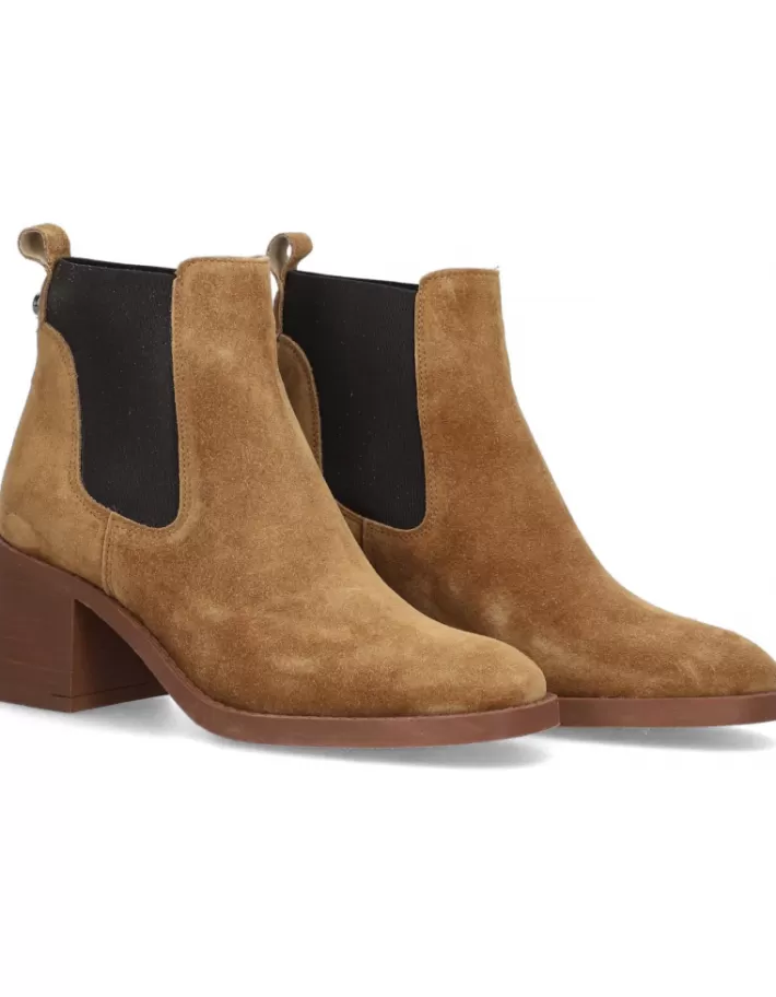 Alpe Covent - Botines de Mujer para Invierno, Estilo Casual con Detalles en Piel Sintética