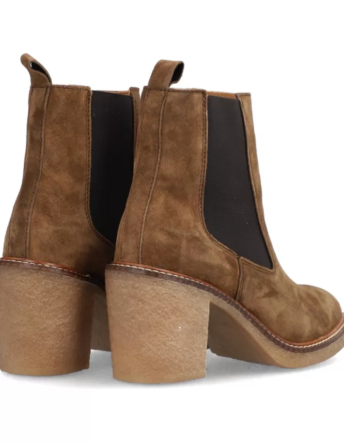 Botines Mujer Alpe Crep - Moderna Textura Suave para Temporada Otoño-Invierno | Calzado Casual con Diseño Versátil