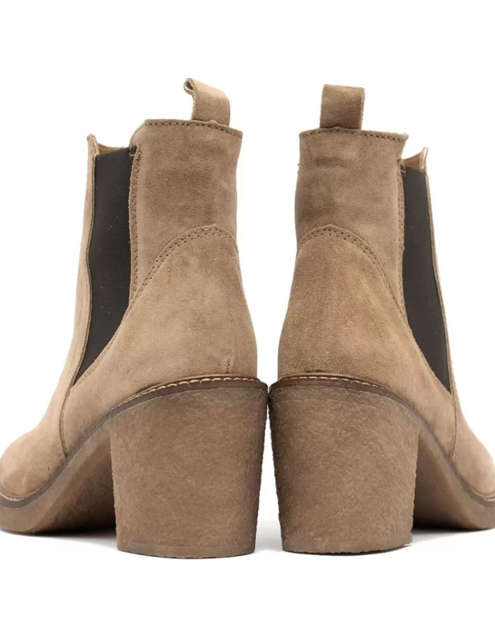 Botines Mujer Alpe Crep - Cuero Elegante para Look Urbano Otoño/Invierno