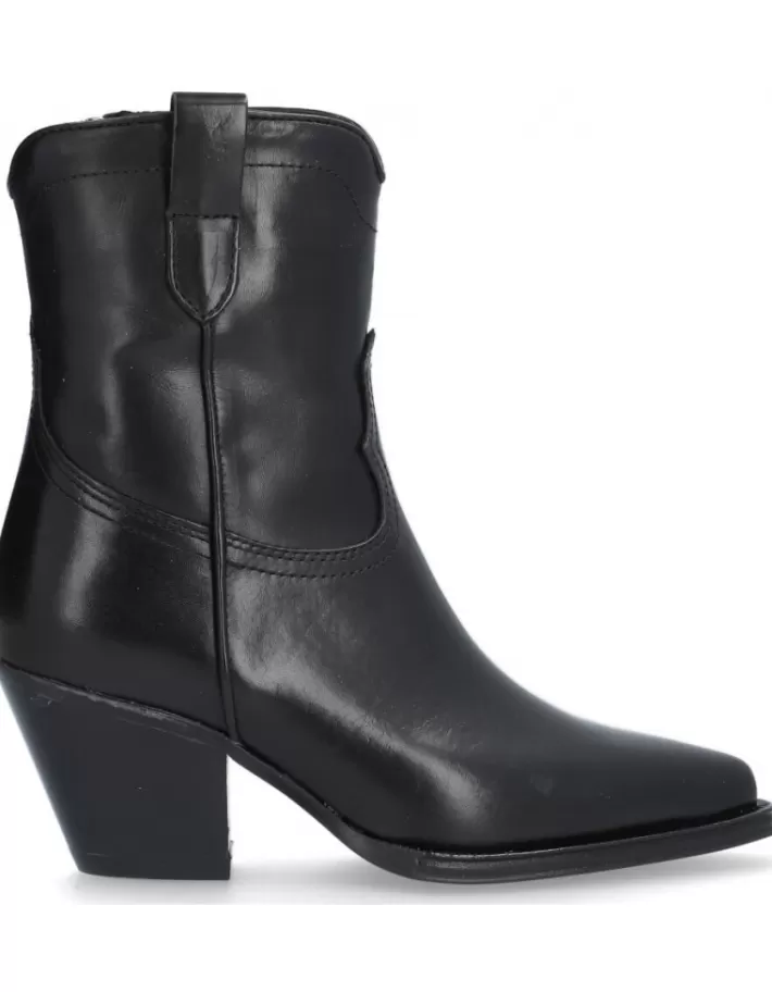 Botines Alpe Givet Mujer - Estilo Versátil con Detalles en Cuero Auténtico