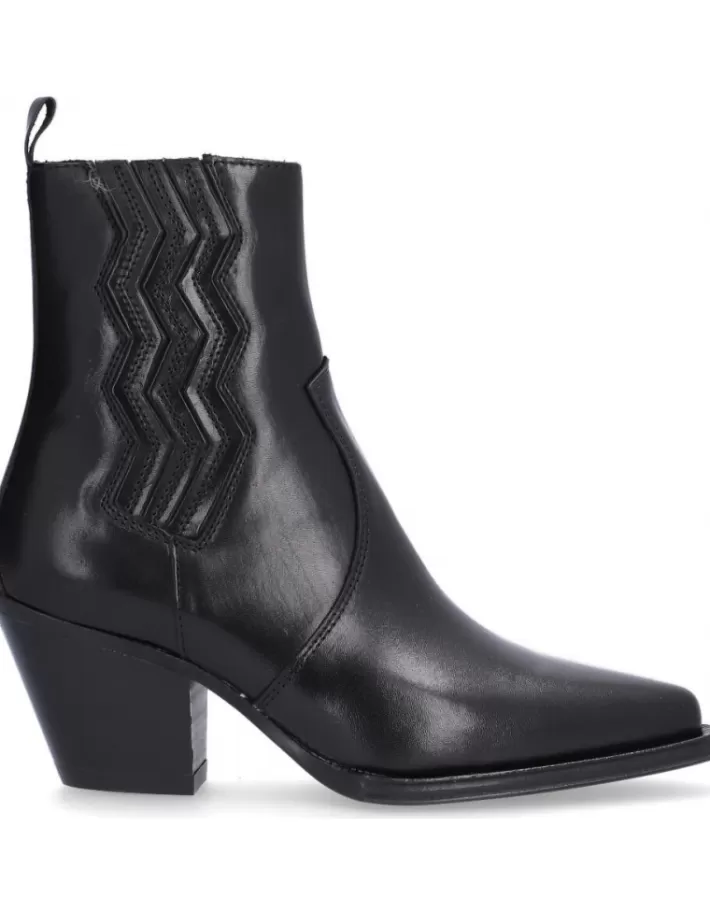 Alpe Givet - Botines de Mujer para Invierno, Elegantes con Tacón Medio y Plantilla Acolchada