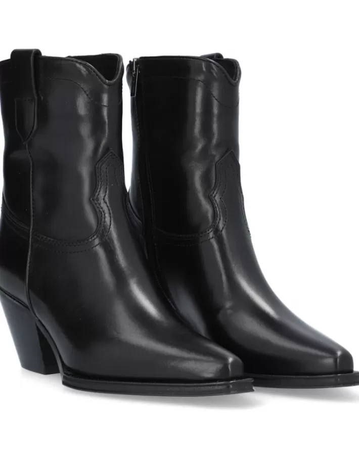 Botines Alpe Givet Mujer - Estilo Versátil con Detalles en Cuero Auténtico