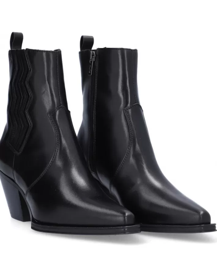 Alpe Givet - Botines de Mujer para Invierno, Elegantes con Tacón Medio y Plantilla Acolchada