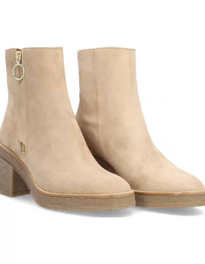 Botines Alpe Janis para Mujer - Estilo Urbano y Confort Duradero en Cuero