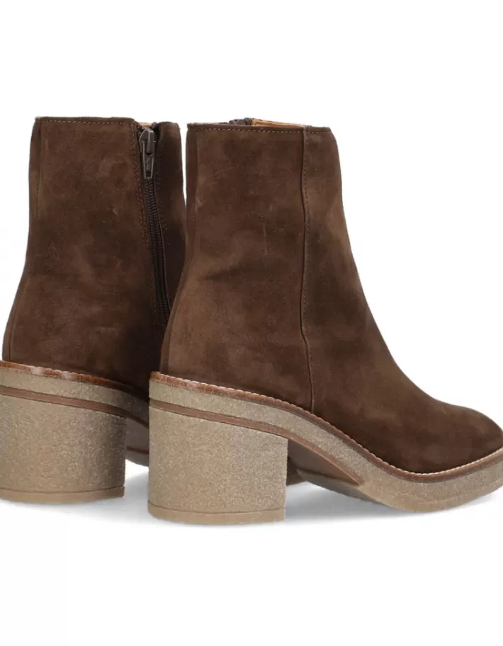 Alpe Janis - Botines de Mujer para Invierno | Estilo Único con Detalles en Cuero Auténtico | Diseño Moderno y Confort Superior
