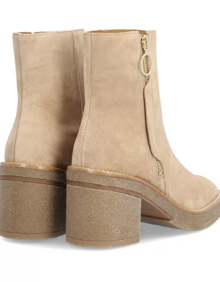 Botines Alpe Janis para Mujer - Estilo Urbano y Confort Duradero en Cuero