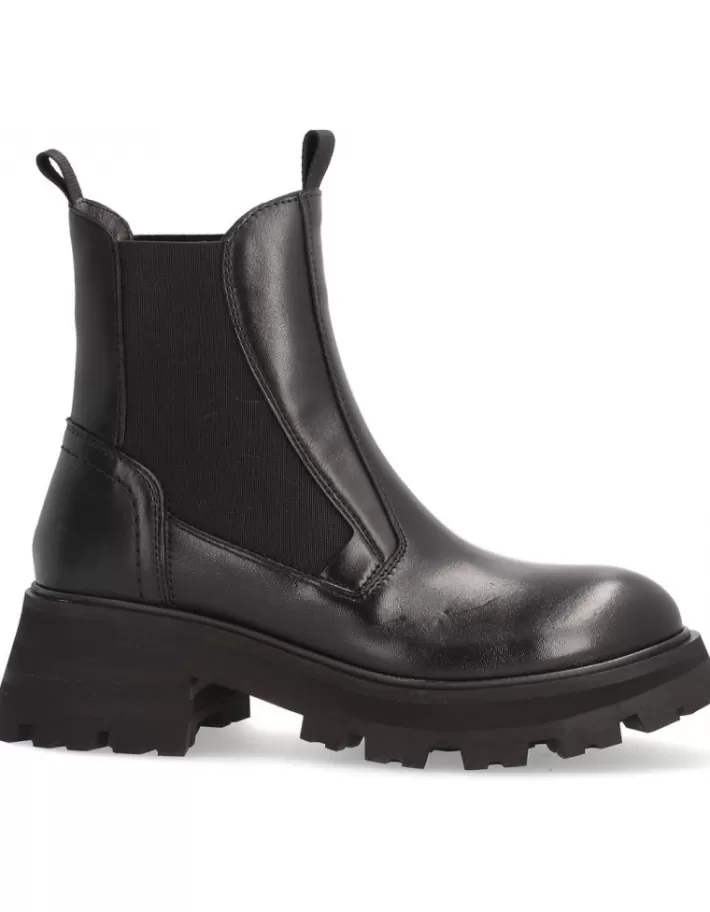 Botas de Cuero Alpe Jess para Mujer - Invierno 2024 | Estilo Urbano con Detalles Modernos y Comodidad Elegante