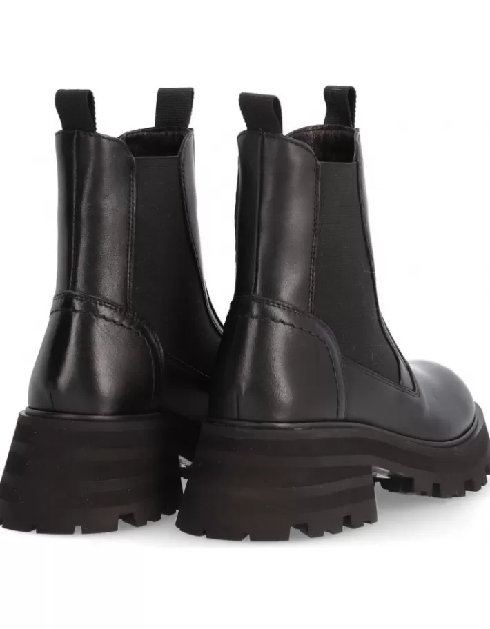 Botas de Cuero Alpe Jess para Mujer - Invierno 2024 | Estilo Urbano con Detalles Modernos y Comodidad Elegante