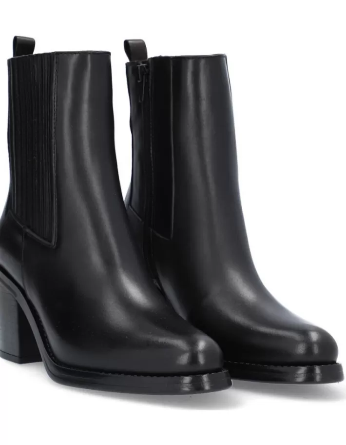 Botines de Mujer en Cuero Auténtico para Invierno 2024 - Diseño Alpe Leyna con Plantilla Amortiguada