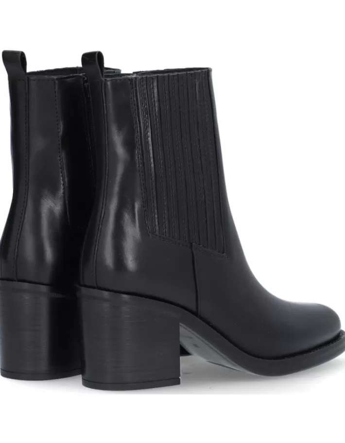 Botines de Mujer en Cuero Auténtico para Invierno 2024 - Diseño Alpe Leyna con Plantilla Amortiguada