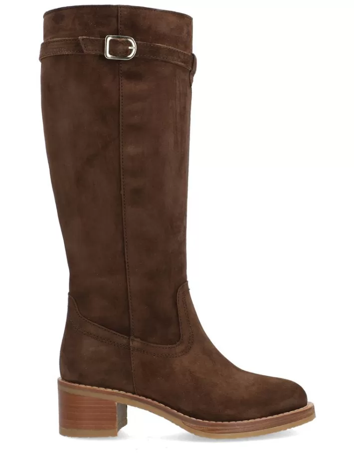 Botas Madame Alpe para Mujer - Calidez Invierno con Estilo Urbano, Tacón Medio Cómodo y Diseño Elegante en Piel Sintética Resistentes, Colección Otoño-Invierno 2024, Ajuste Perfecto para Caminatas Diarias