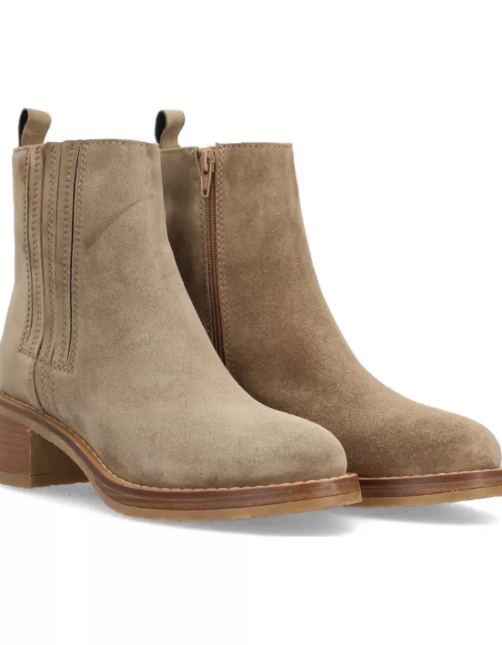 Botines Alpe Madame para Mujer - Estilo Urbano con Detalles en Cuero y Suela Antideslizante