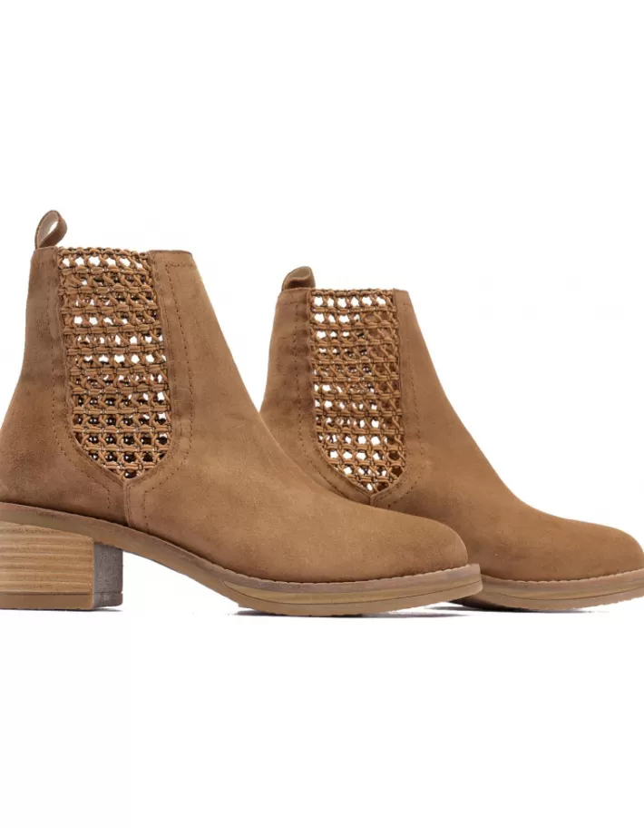 Botines de Cuero para Mujer · Colección Otoño-Invierno 2023 - Alpe Madame